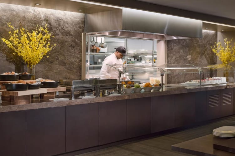 Breakfast buffet